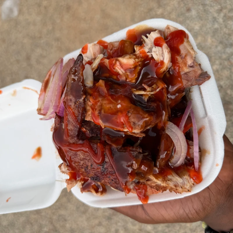 1/4 BBQ chicken